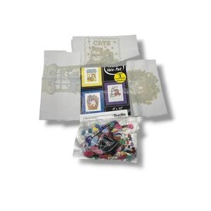 Bucilla Cat Lovers Delight Cross Stitch Kit 3 Samplers 8x10 Multicolor 64181